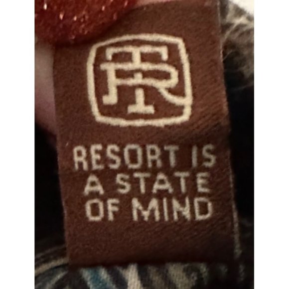 Tori Richards Men's Hawaiian Button Up Short Sleeve Shirt SZ L - Picture 6 of 8